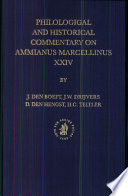 Philological and historical commentary on Ammianus Marcellinus XXIV /