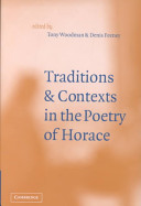 Traditions and contexts in the poetry of Horace /