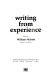 Writing from experience /