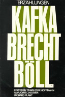 Erzählungen [von] Franz Kafka, Bertolt Brecht [und] Heinrich Böll.