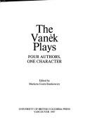 The Vaněk plays : four authors, one character /