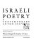 Israeli poetry : a contemporary anthology /