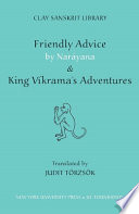 "Friendly advice" by Nārāyaṇa & "King Vikrama's adventures" /