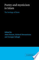 Poetry and mysticism in Islam : the heritage of Rūmī /