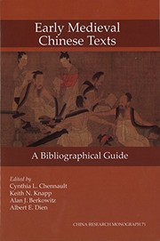Early Medieval Chinese Texts : a bibliographical guide /