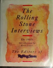 The Rolling stone interviews : the 1980s /