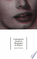 Contemporary American monologues for women /
