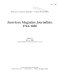 American magazine journalists, 1741-1850 /