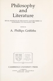 Philosophy and literature /