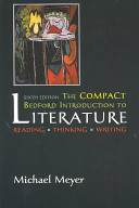 The compact Bedford introduction to literature /