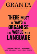 There must be ways to organise the world with language /
