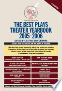 Best plays theater yearbook.