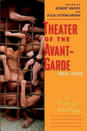 Theater of the avant-garde, 1950-2000 : a critical anthology /