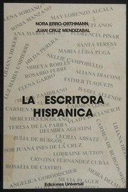 La escritora hispánica : actas de la Decimotercera Conferencia Anual de Literatura Hispánicas en Indiana University of Pennsylvania /