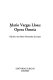 Mario Vargas Llosa : opera omnia /