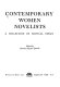 Contemporary women novelists : a collection of critical essays /