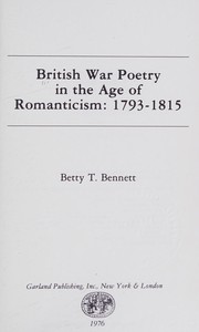 British war poetry in the age of romanticism, 1793-1815 /