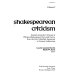 Shakespeare for students. critical interpretations of: All's well that ends well, Antony and Cleopatra, The comedy of errors, Coriolanus, Measure for measure, Richard II, The sonnets, The winter's tale /