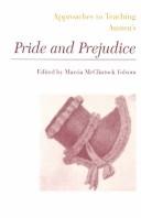 Approaches to teaching Austen's Pride and prejudice /