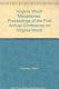 Virginia Woolf miscellanies : proceedings of the First Annual Conference on Virginia Woolf, Pace University, New York, June 7-9, 1991 /