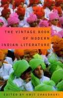 The Vintage book of modern Indian literature /