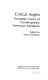 Critical angles : European views of contemporary American literature /