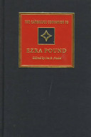 The Cambridge companion to Ezra Pound /