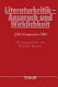 Literaturkritik--Anspruch und Wirklichkeit : DFG-Symposion 1989 /