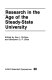 Research in the age of the steady-state university /