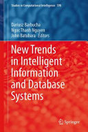 New trends in intelligent information and database systems /