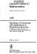 Sensitivity of functionals with applications to engineering sciences : proceedings of a special session of the American Mathematical Society Spring Meeting held in New York City, May 1983 /