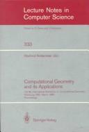 Computational geometry and its applications /