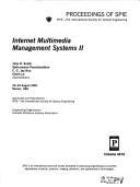 Internet multimedia management systems II : 22-23 August 2001, Denver [Colo.], USA /