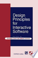 Design principles for interactive software /
