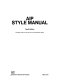 AIP style manual /