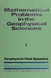 Mathematical problems in the geophysical sciences.