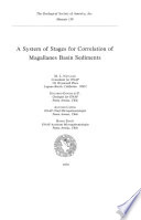 A System of stages for correlation of Magallanes Basin sediments.