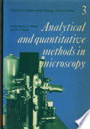 Analytical and quantitative methods in microscopy /