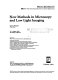 New methods in microscopy and low light imaging : 8-11 August 1989, San Diego, California /