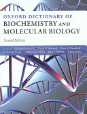 Oxford dictionary of biochemistry and molecular biology /