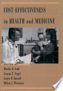 Cost-effectiveness in health and medicine /