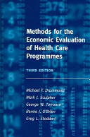 Methods for the economic evaluation of health care programmes /