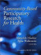 Community based participatory research for health /