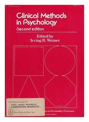 Clinical methods in psychology /