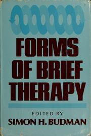 Forms of brief therapy /