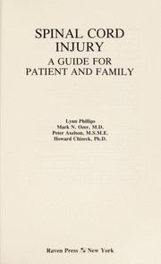 Spinal cord injury : a guide for patient and family /