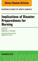 Implications of disaster preparedness for nursing /