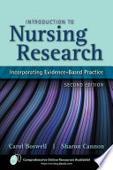 Introduction to nursing research : incorporating evidence-based practice /