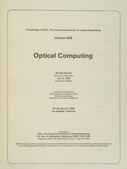 Optical computing : 23-24 January 1986, Los Angeles, California /