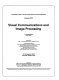 Visual communications and image processing : 15-16 September 1986, Cambridge, Massachusetts /